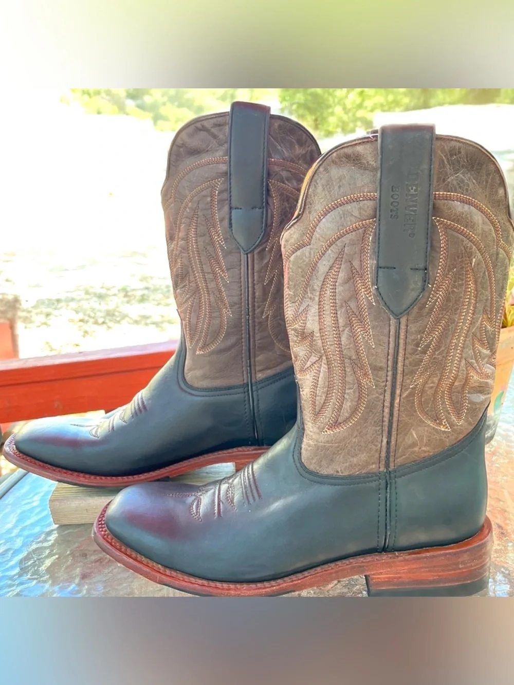 ✨ STUNNING Handmade Denver Boots Western Cowboy Boots ✨